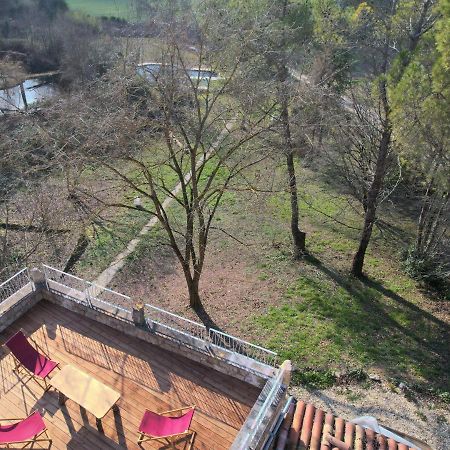 Grand Gite Les Cabanes De Fallot Pour 19 Personnes - Piscine Naturelle L'isle-Bouzon Eksteriør bilde